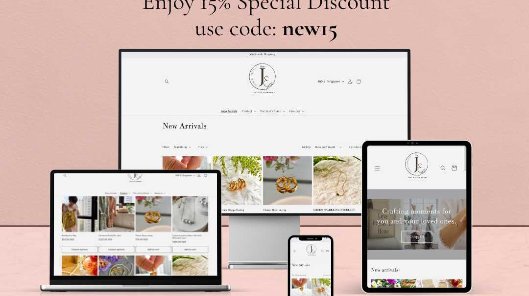 April News from The JeJe-Online Mall Launching Event