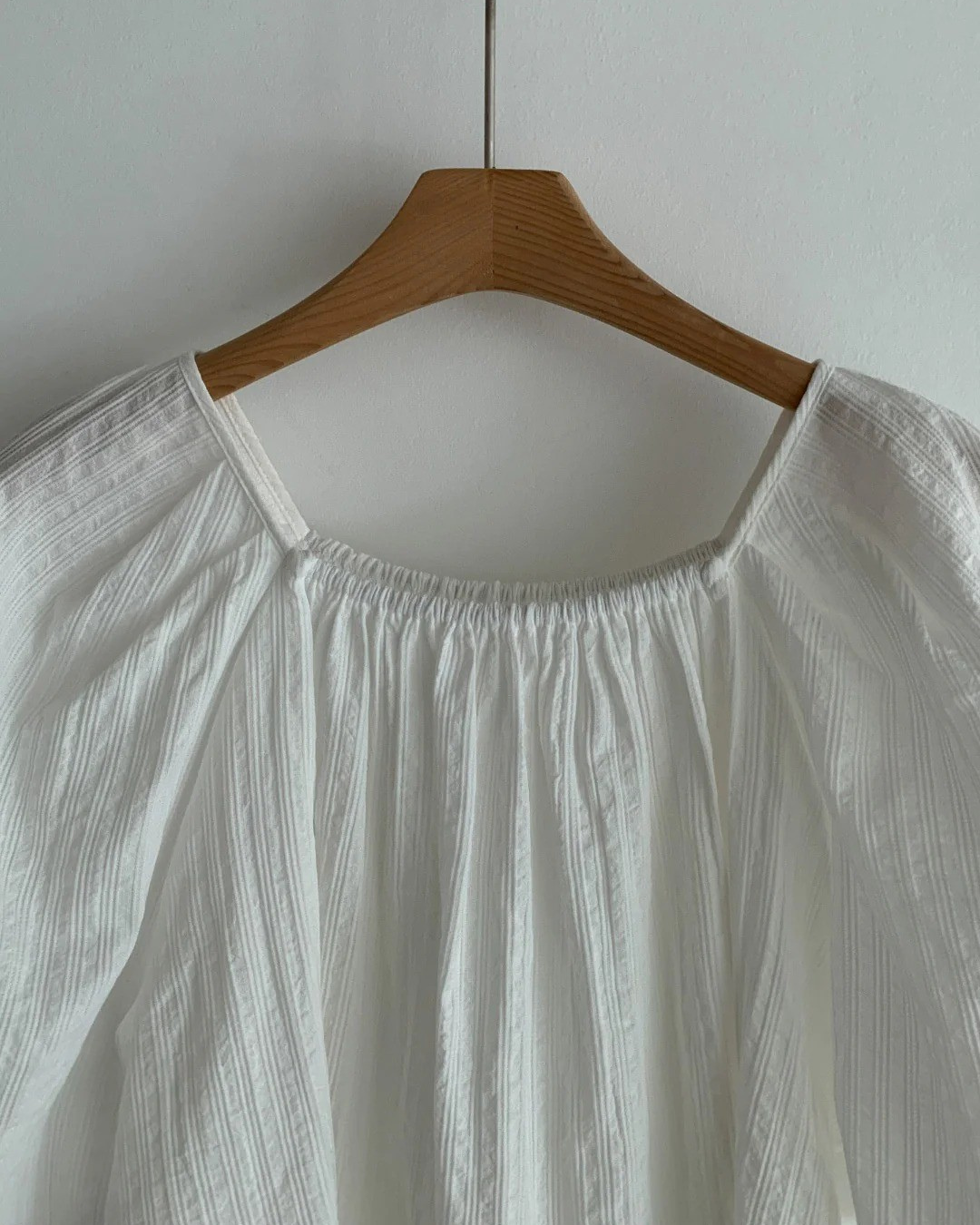 Embroidered Square Neck Blouse