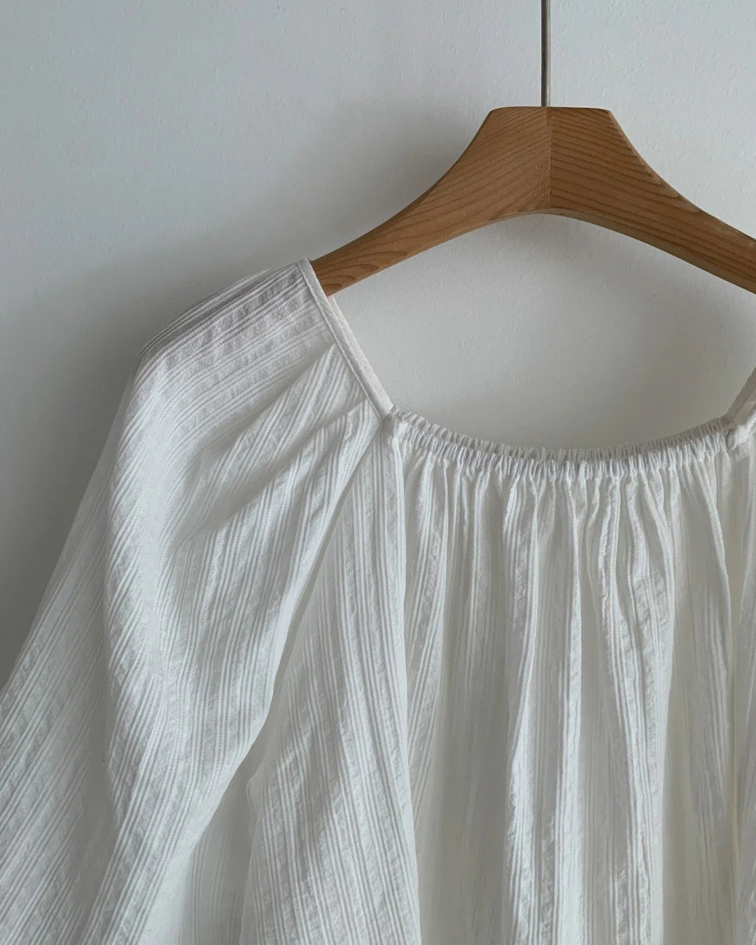 Embroidered Square Neck Blouse