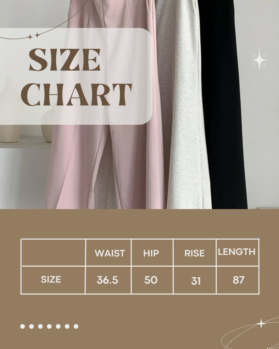 Darted Seam Pants | Wide Leg Pants| Korean made Pants