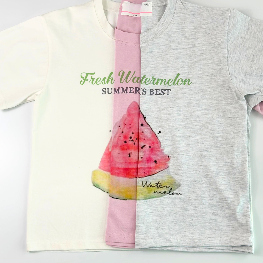 Watermelon Silky Cotton T-Shirt