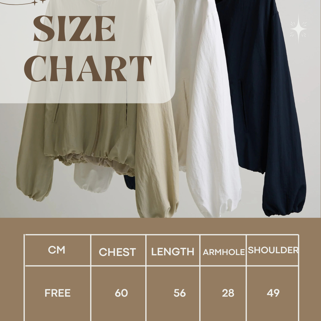 Balloon Banding Tencel Jacket made in Korea