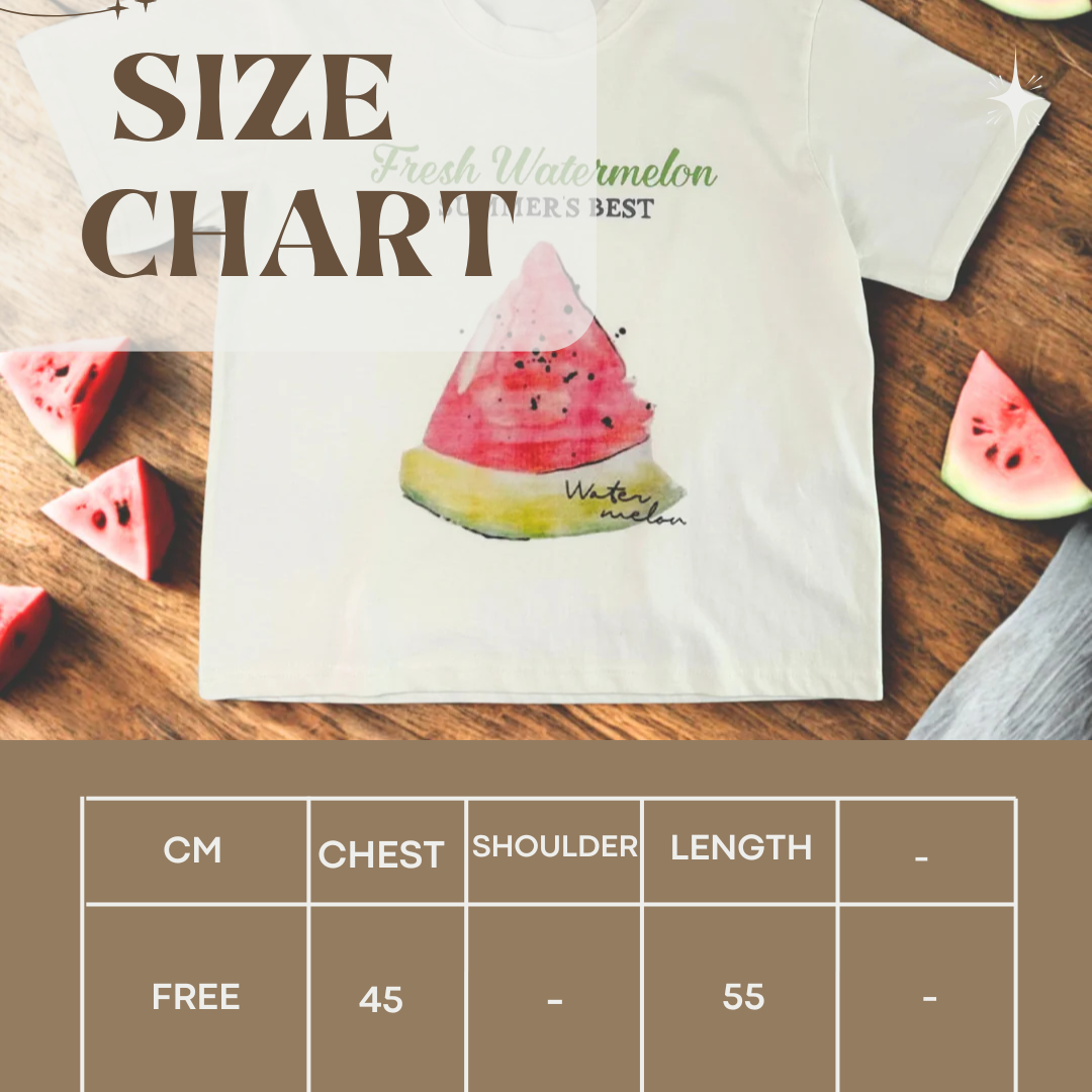 Watermelon Silky Cotton T-Shirt