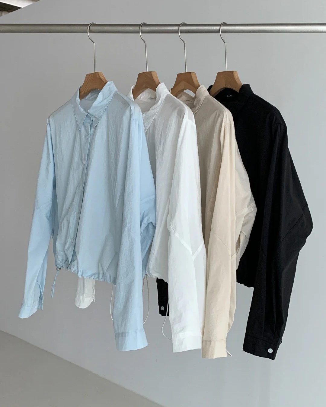 Lightweight String-Tie Shirt