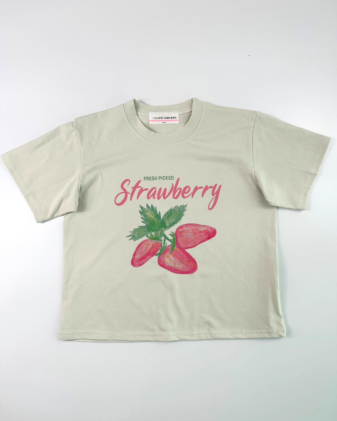 Strawberry Silky Cotton T-Shirt