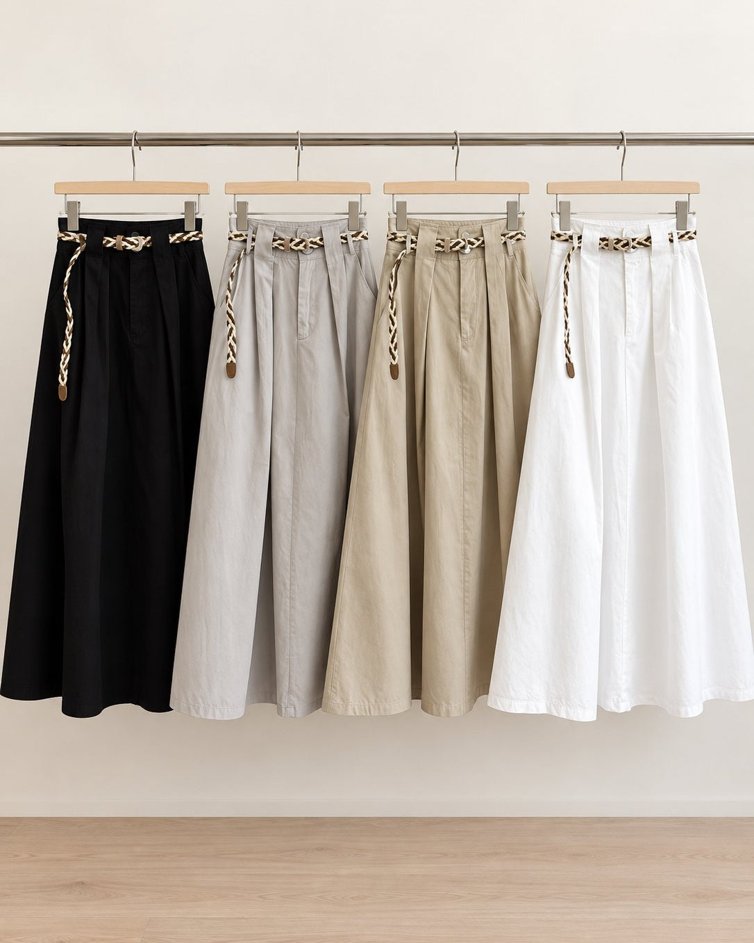 Soft A-Line Maxi Skirt — 원본 색상 · 원본 1 수정본