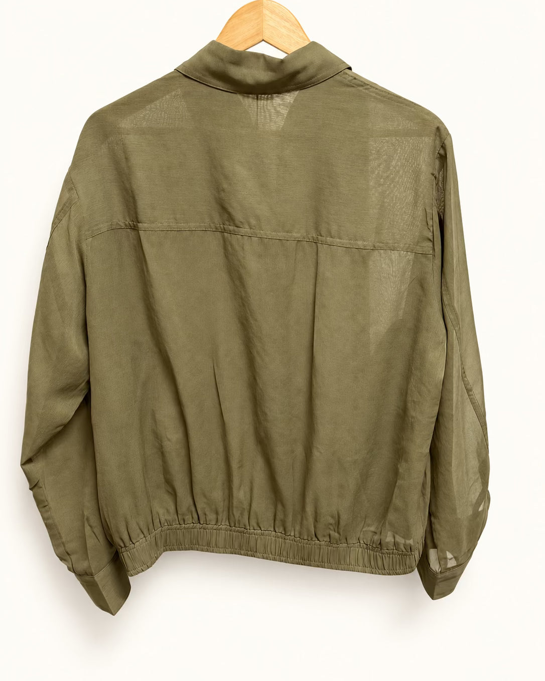Casual Rayon blend Windbreaker — 원본 색상 · 원본 8 수정본