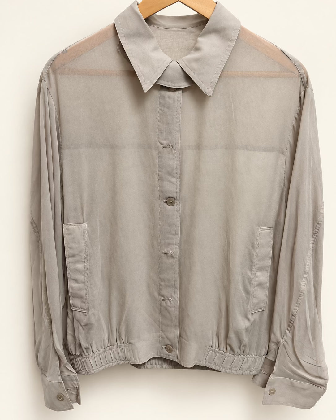 Casual Rayon blend Windbreaker — 원본 색상 · 원본 9 수정본