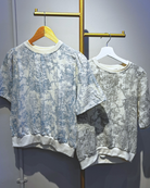 Toile Print Gauze T-Shirt
