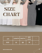 Lace Cotton Sleeveless Basic Tank Top | Premium Cotton from Korea