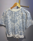 Toile Print Gauze T-Shirt