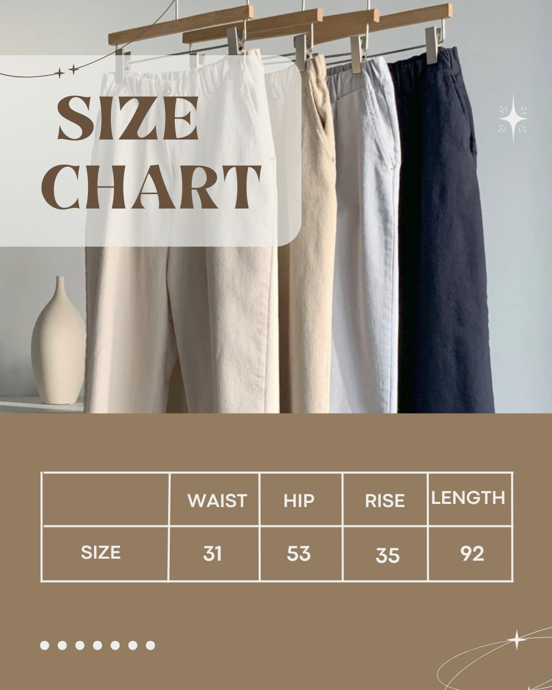 Daily Baggie Banding Pants | Elastic Waist Cotton