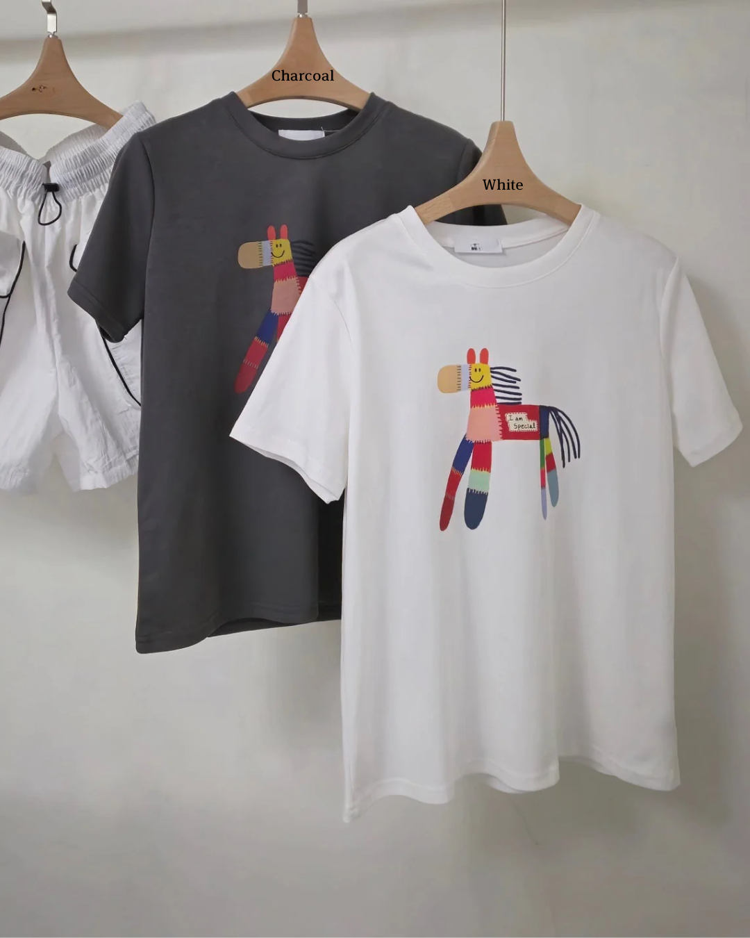 Pony Cotton T-Shirt