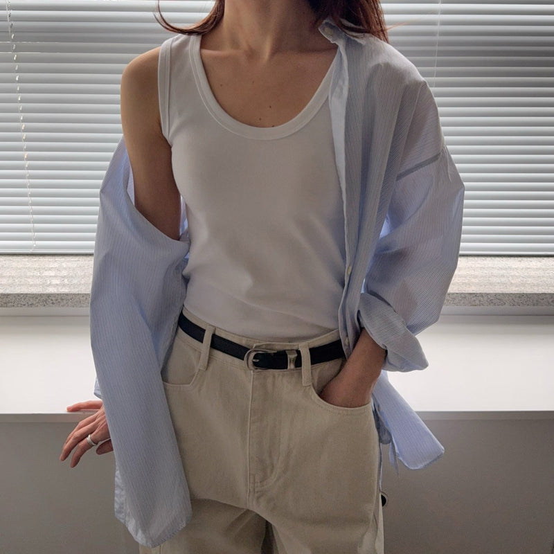 Basic Cotton Tank Top