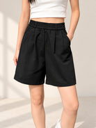 Basic Cotton Banding Pocket Shorts — 원본 색상 · 원본 1 수정본