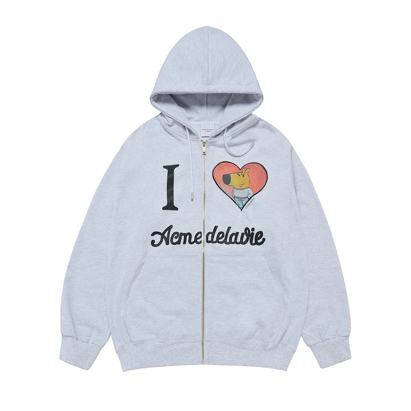 ADLV X ARK BEAR CHILL GUY Zip-up (Pre-order)
