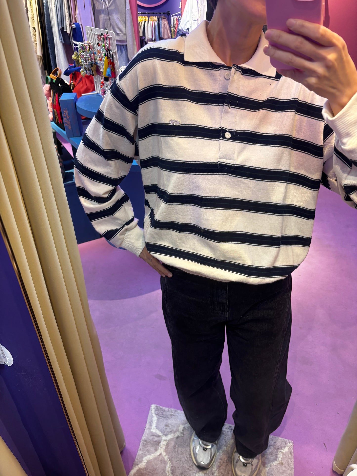 Stripe Sweat Shirt(40%)