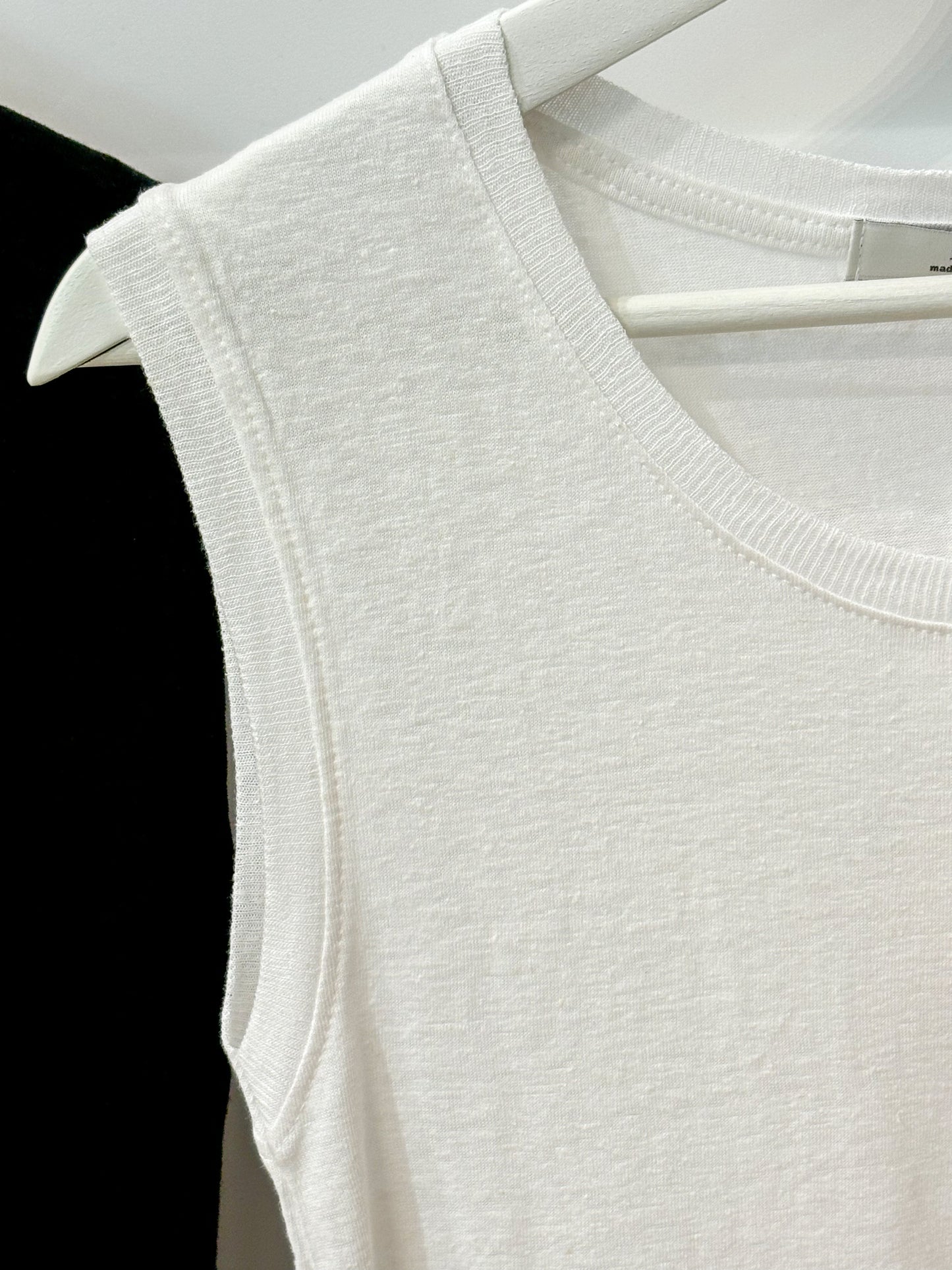 Linen muji tank top