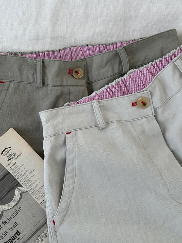 Casual Cotton Pocket Long Skirt