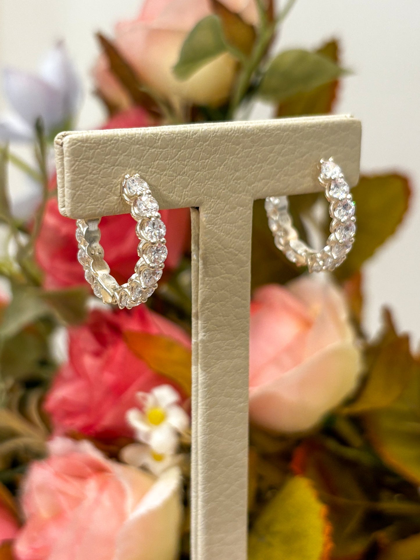 <10% OFF> Shining Hoop earrings