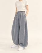Cotton Banding Jogger Pants — Gray · 원본 2 수정본