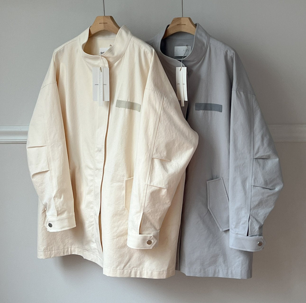 Relaxed Cotton Coat