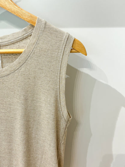 Linen muji tank top