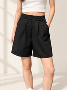 Basic Cotton Banding Pocket Shorts — 원본 색상 · 원본 3 수정본