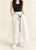Balloon Belt Skirt — 원본 색상 · 원본 3 수정본
