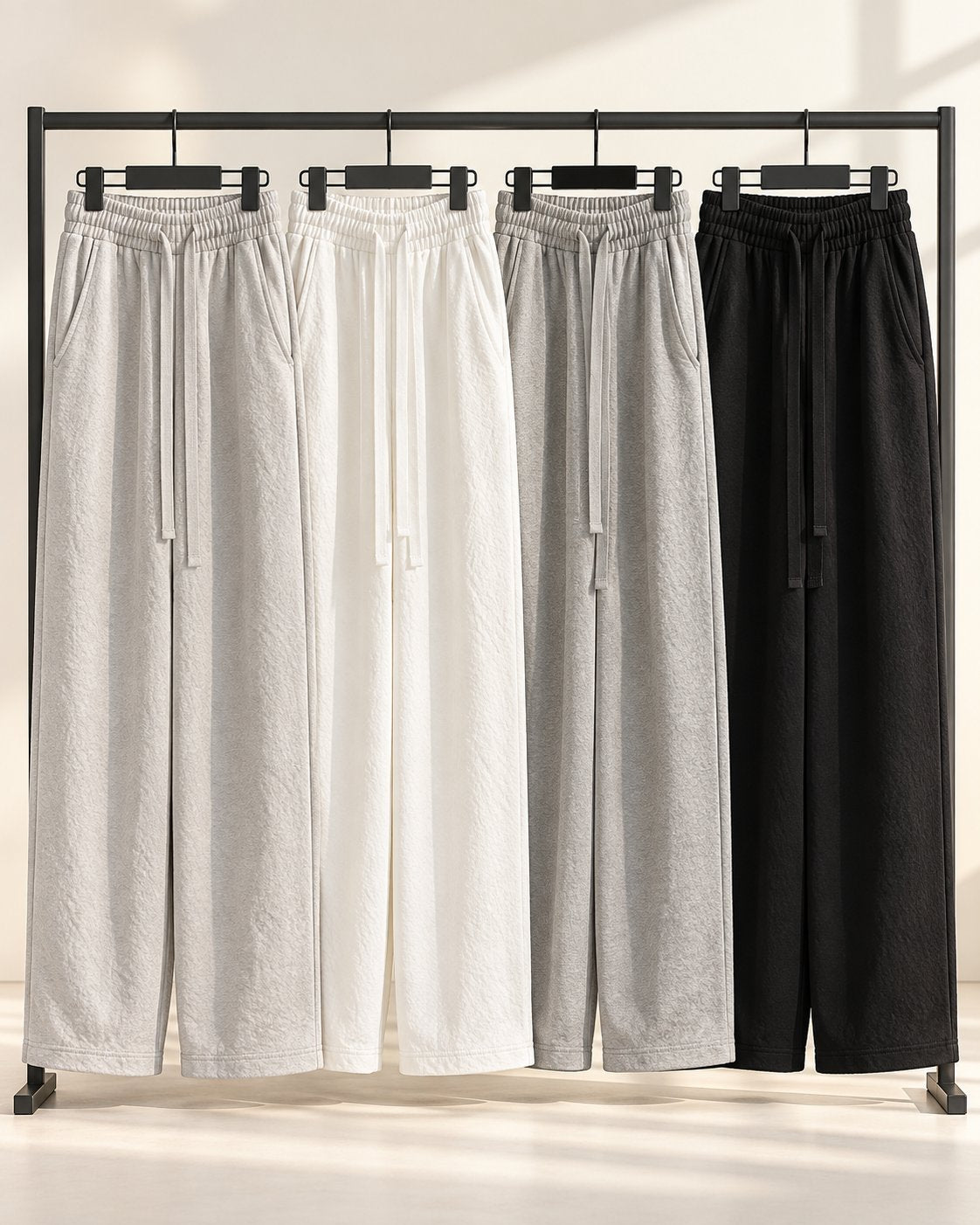 Wide Fit Cotton Banding String Pants — 원본 색상 · 원본 6 수정본