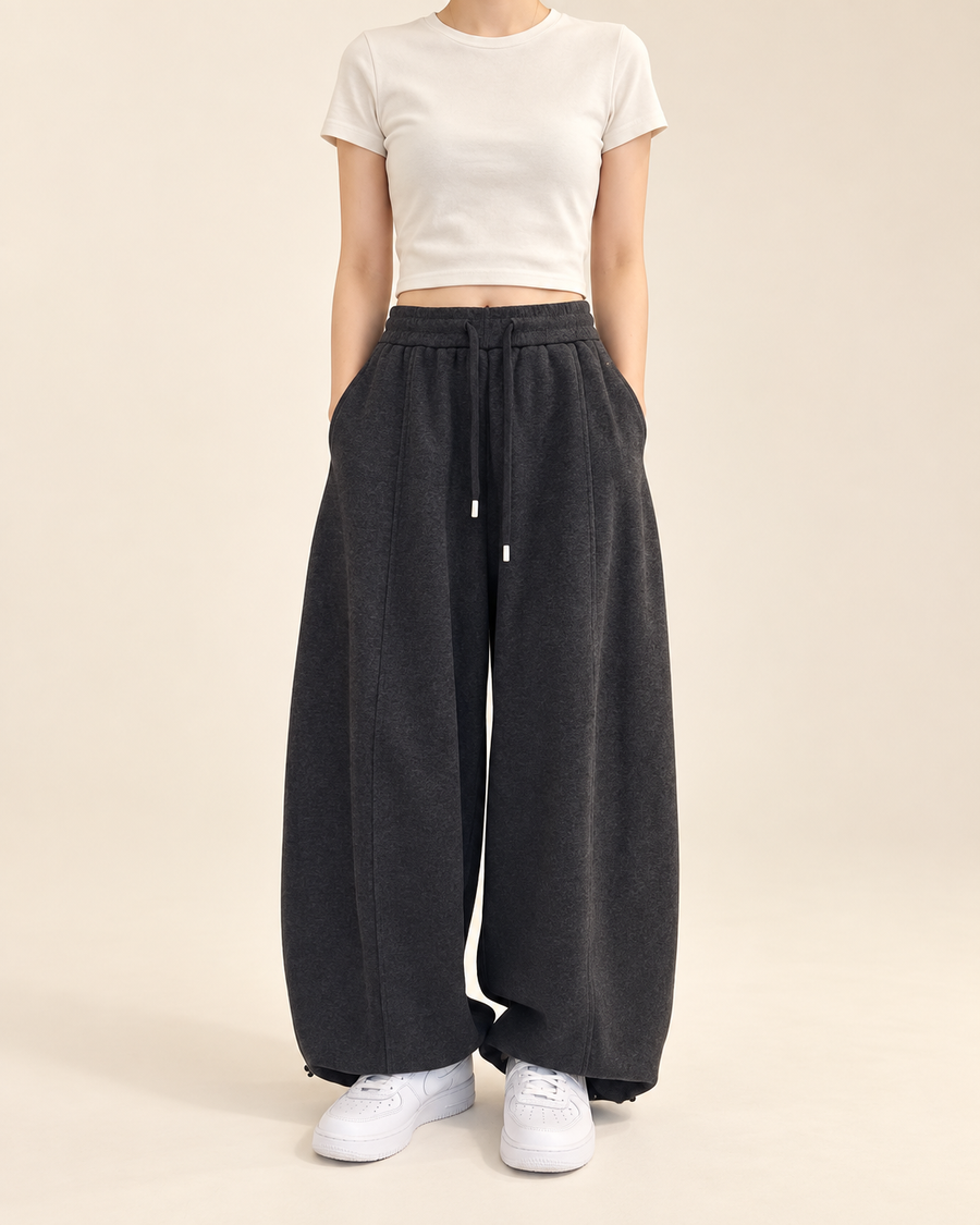 Cotton Banding Jogger Pants