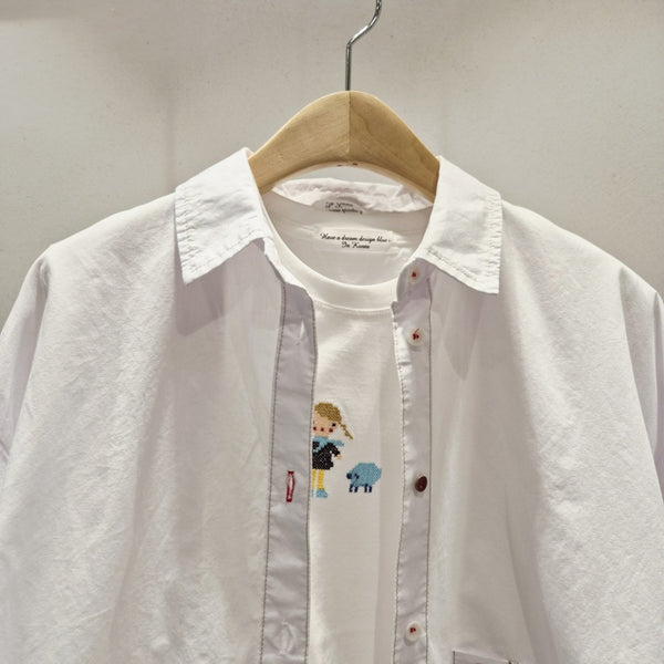 Minimal Crombie Cotton Shirt