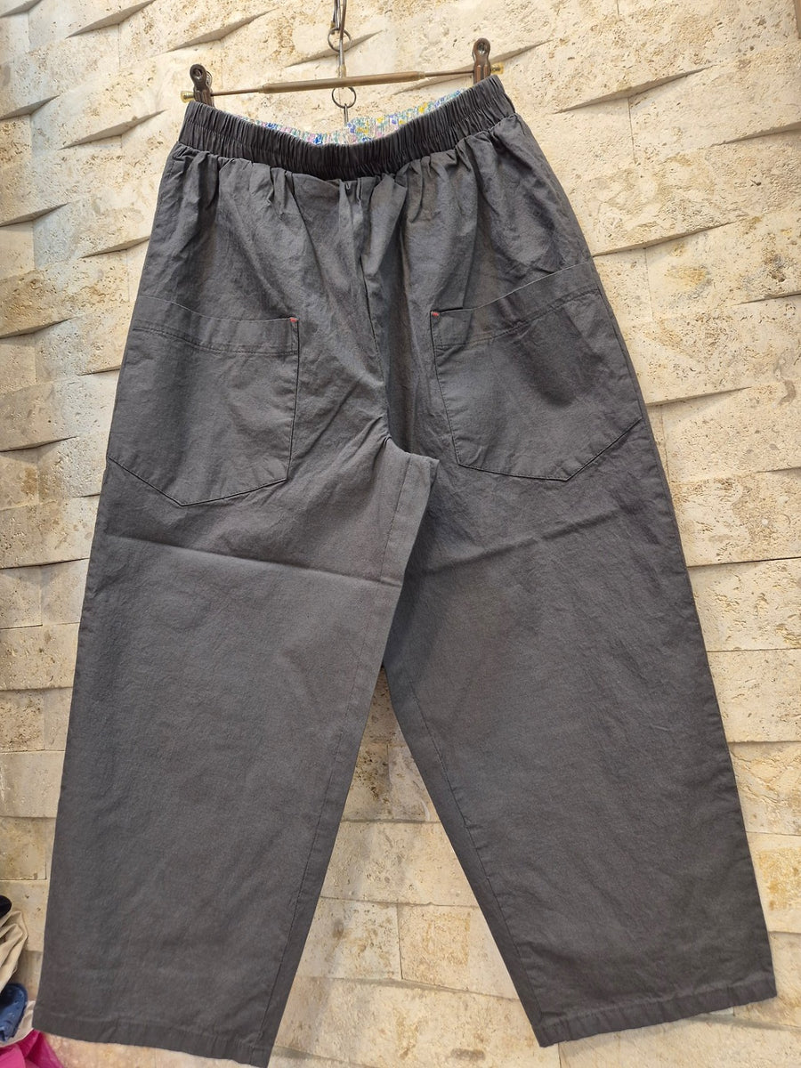 Cotton Balloon Banding Pants