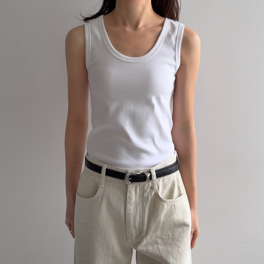 Basic Cotton Tank Top | Korean Fashion Singapore
