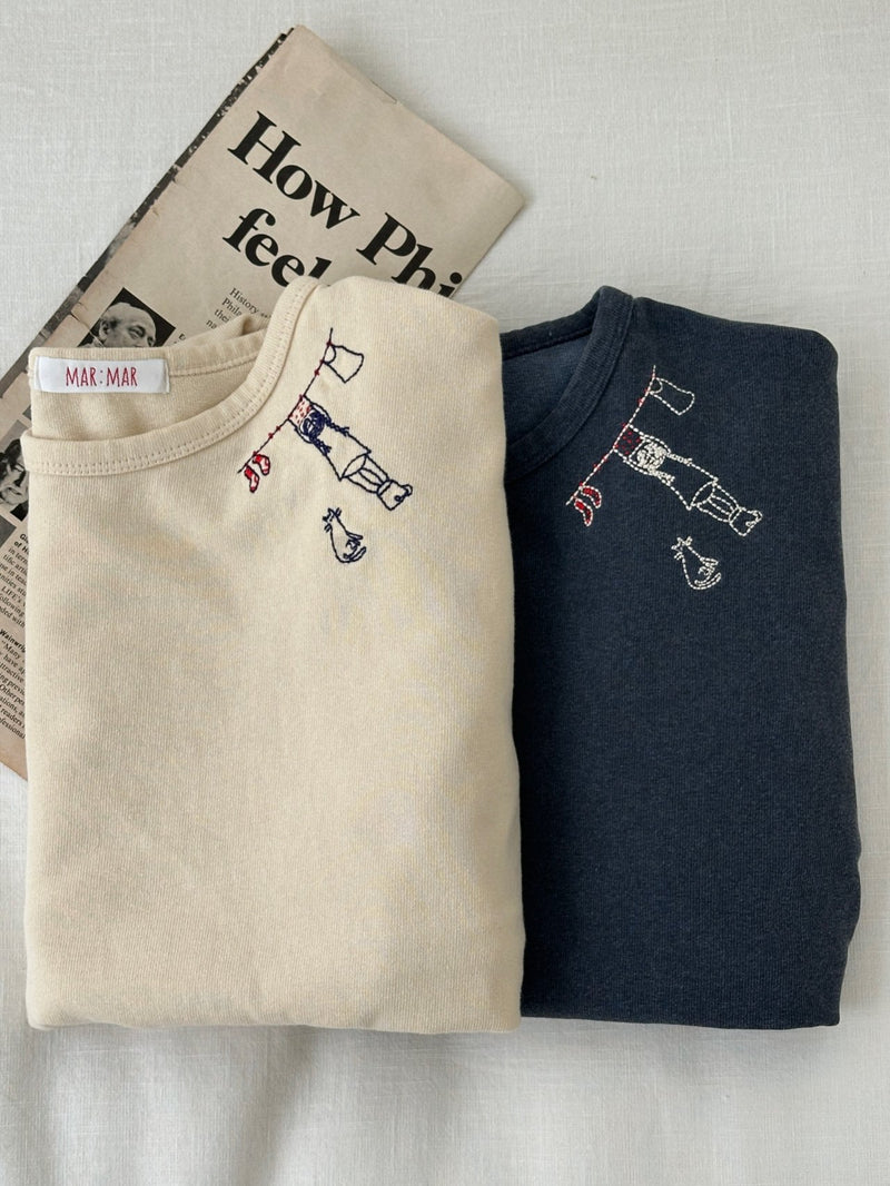 Laundry Embroidery Sweatshirt