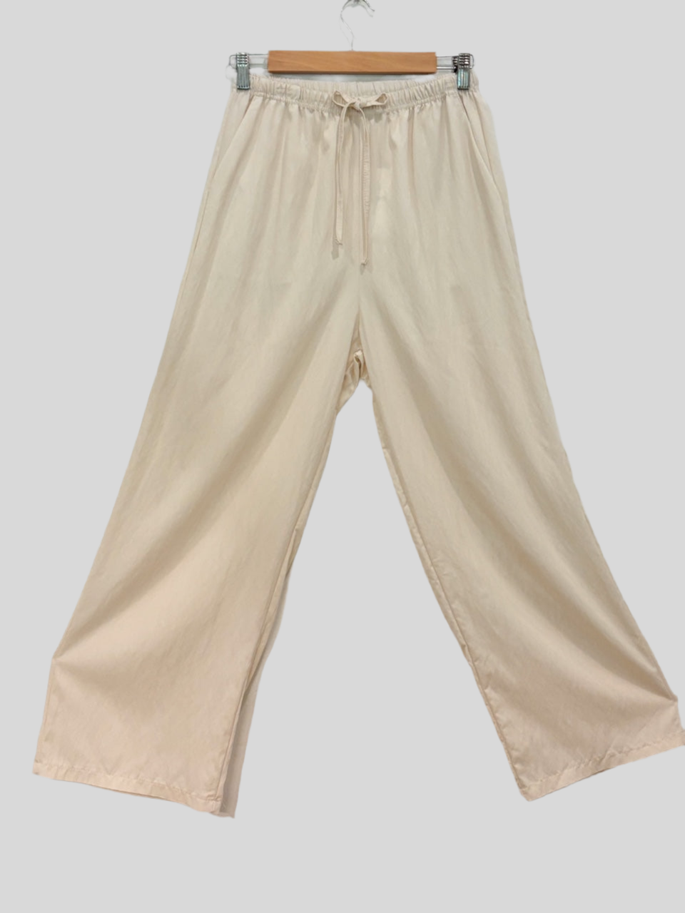 Straght Nut Banding Long Pants