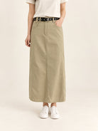 Straight Fit Cotton Skirt — 원본 색상 · 원본 1 수정본