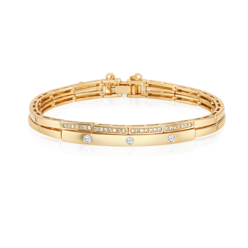 [Bracelet] Lumia pave bangle