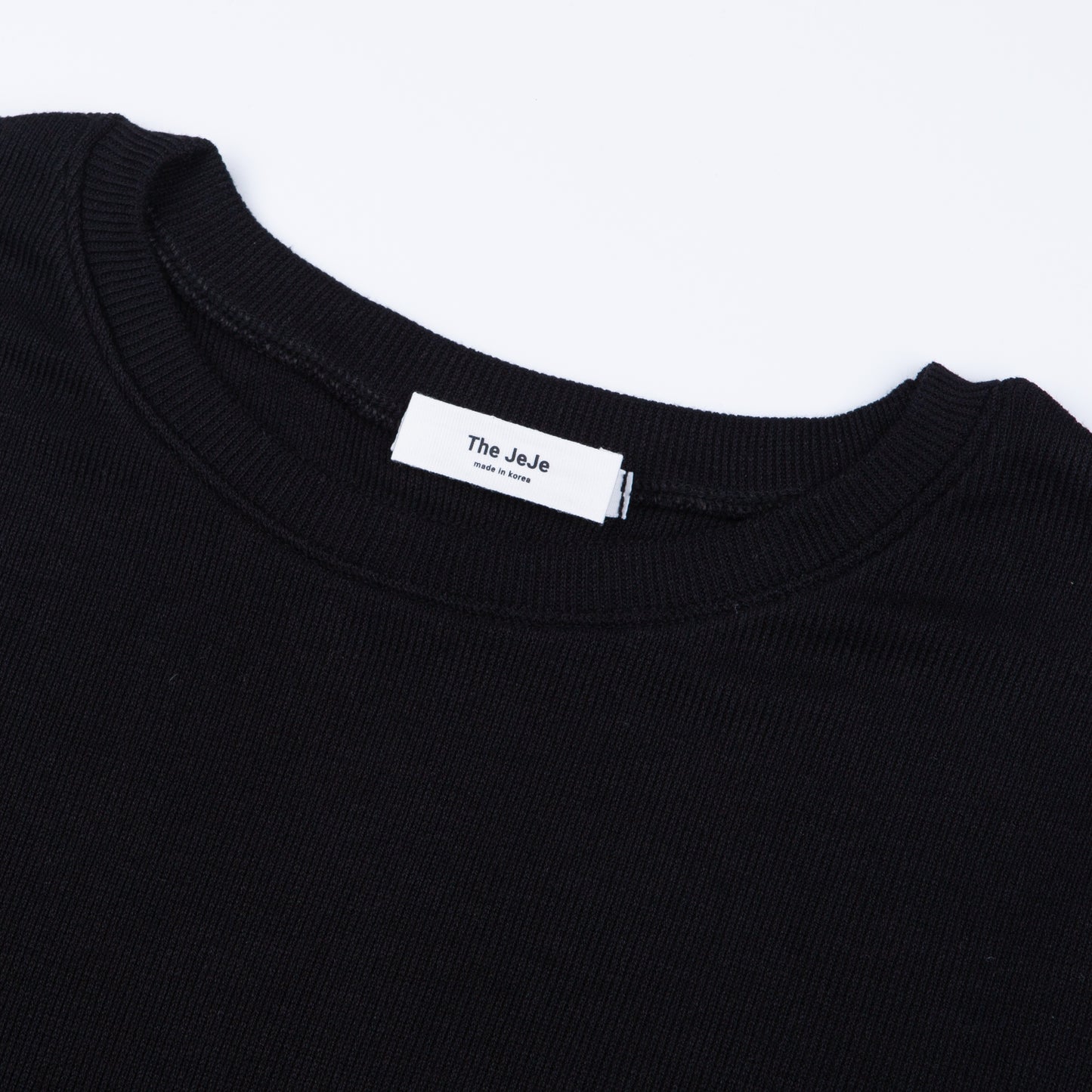 Ribbed Basic T-Shirt