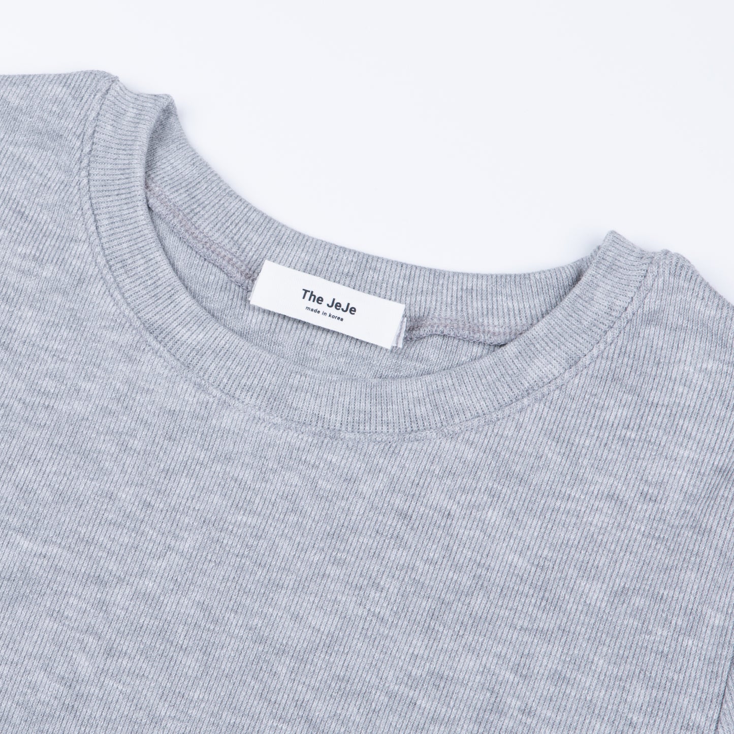 Ribbed Basic T-Shirt