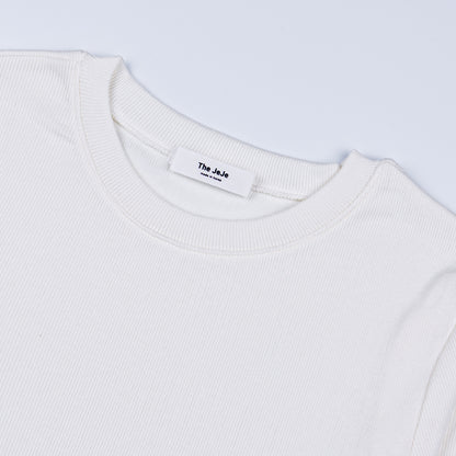 Ribbed Basic T-Shirt