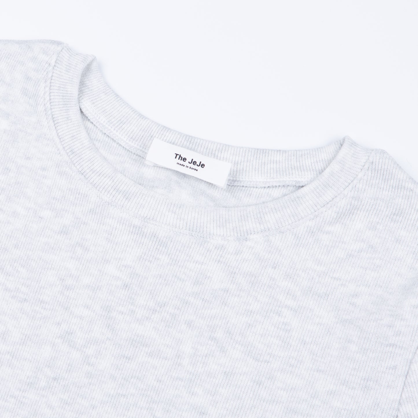 Ribbed Basic T-Shirt