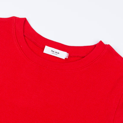 Ribbed Basic T-Shirt