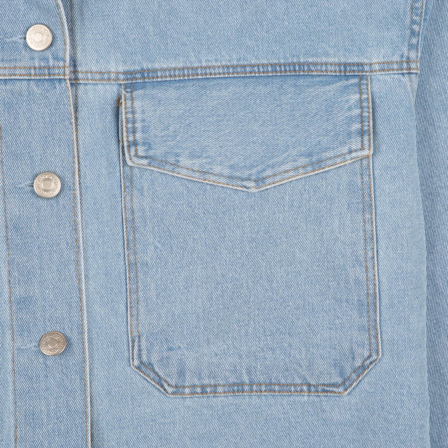 Cropped Classic Denim Jacket