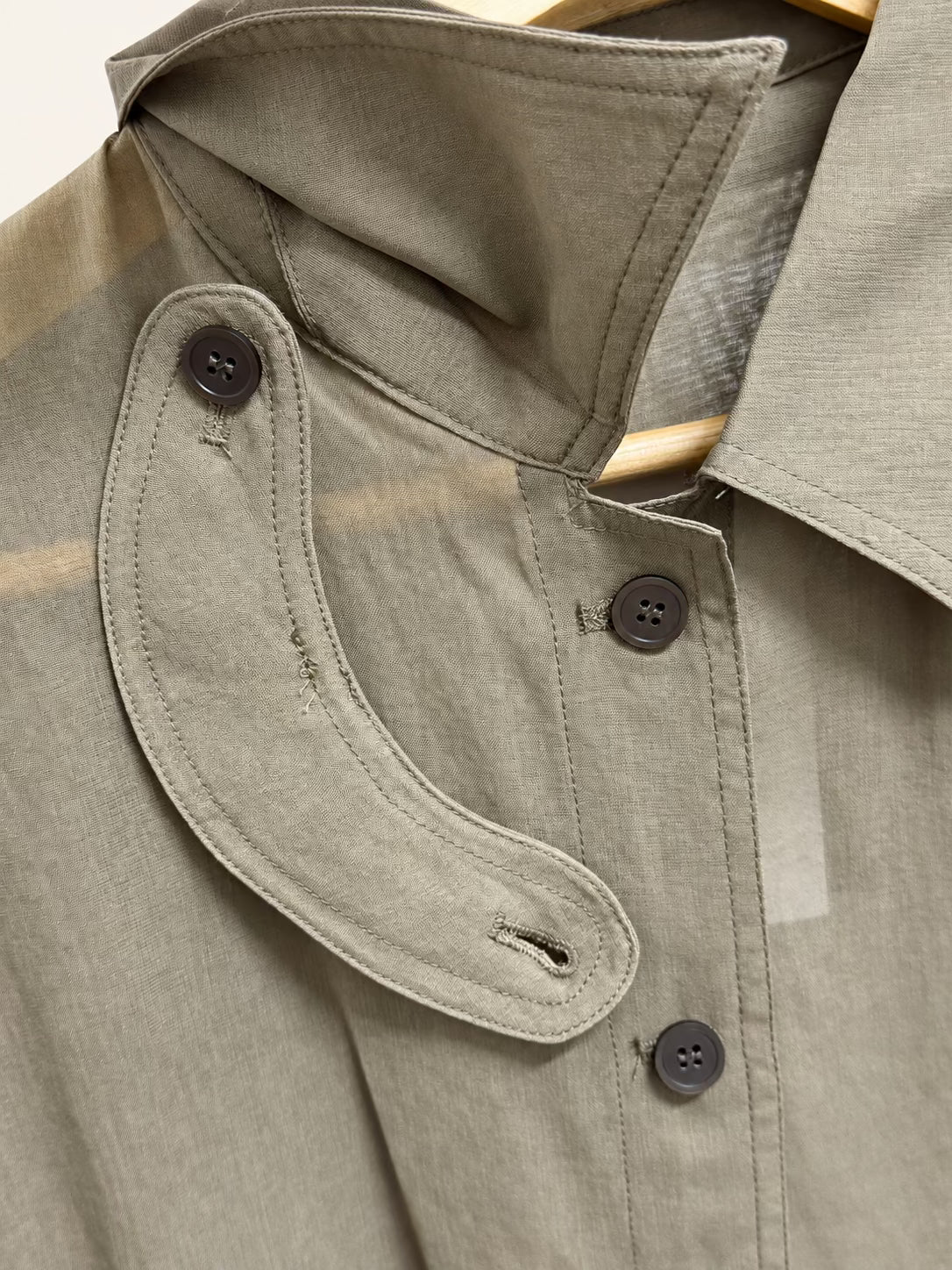Casual Rayon blend Windbreaker — 원본 색상 · 원본 4 수정본
