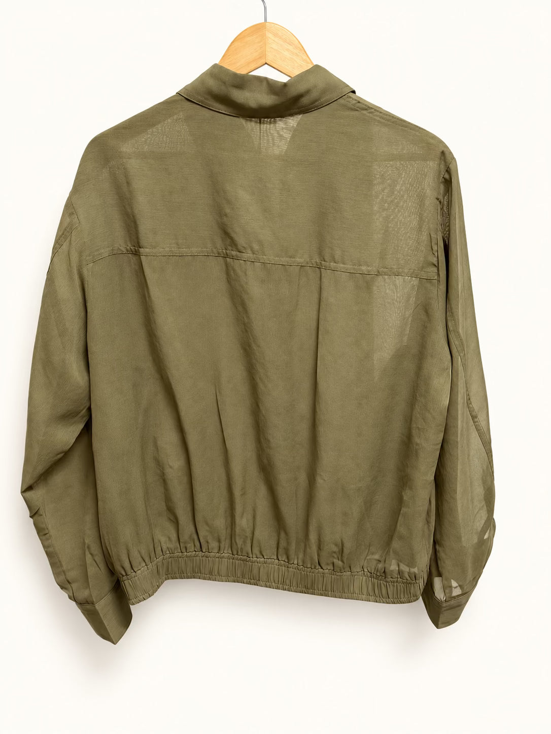 Casual Rayon blend Windbreaker — 원본 색상 · 원본 8 수정본