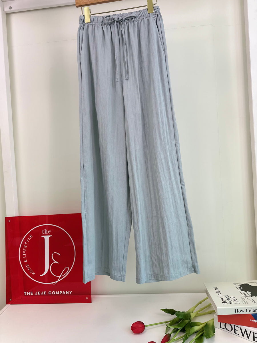 Comfort-Fit Office Cotton Banding Pants