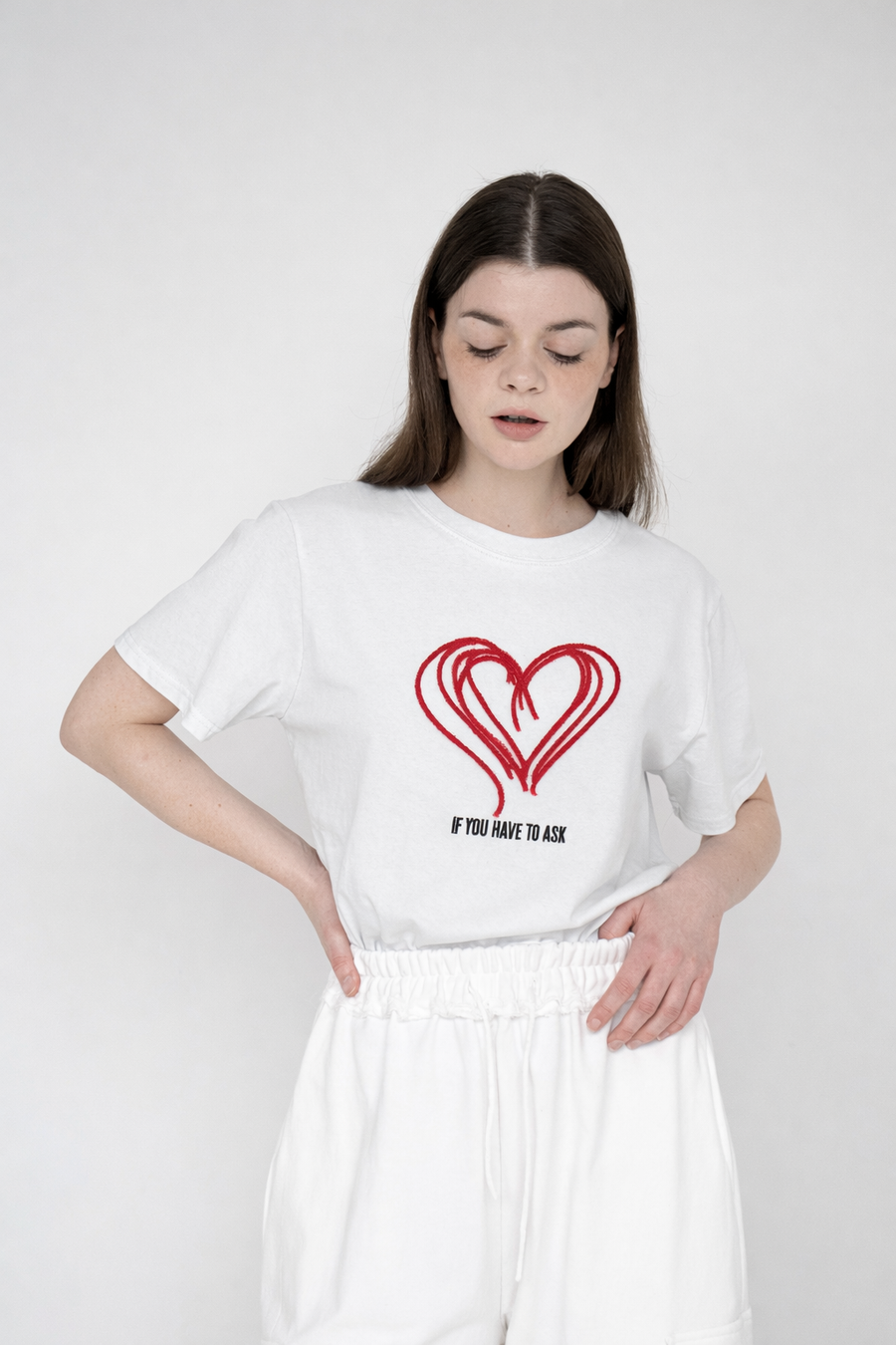 Ink Line Heart T-Shirt