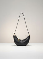 The JeJe Korea fashion&lifestyle 블랙 램스킨 미니 크루아상 백